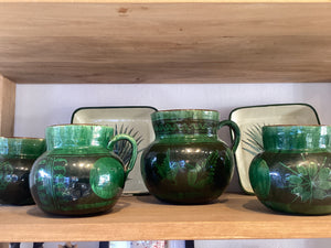 Ollas barro verde