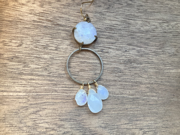 Aretes de bronce Majo