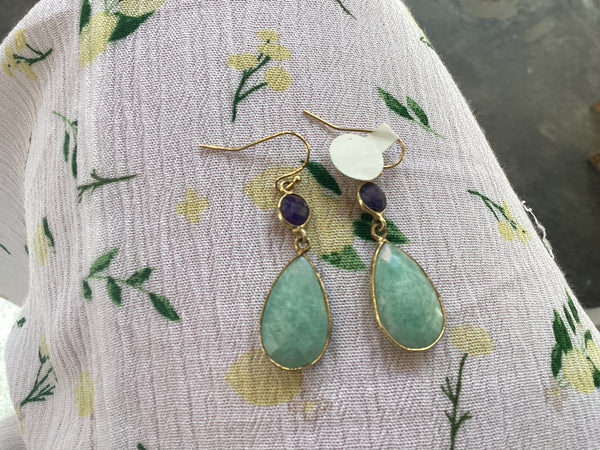 Aretes de bronce Majo