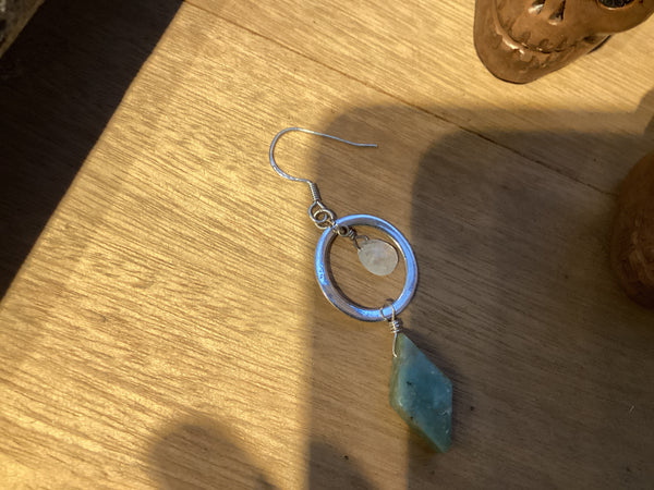 Aretes de plata Majo