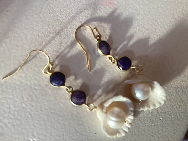 Aretes de bronce Majo