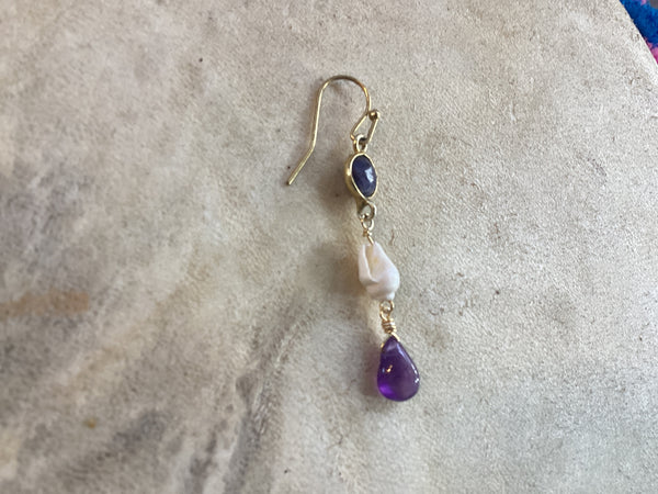 Aretes de bronce Majo