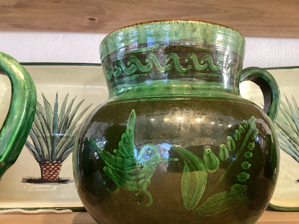 Ollas barro verde