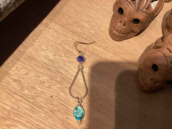 Aretes de bronce Majo