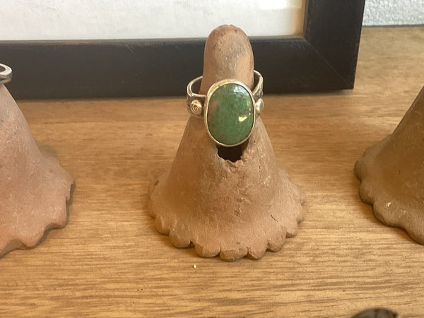 Anillos de plata con piedra de Juan