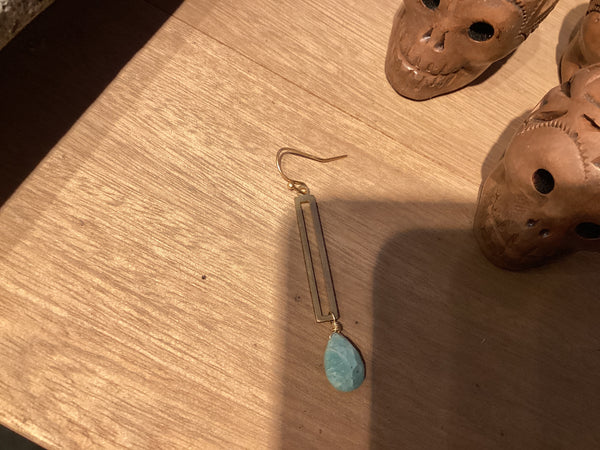 Aretes de bronce Majo