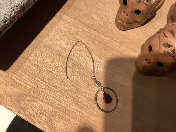 Aretes de bronce Majo