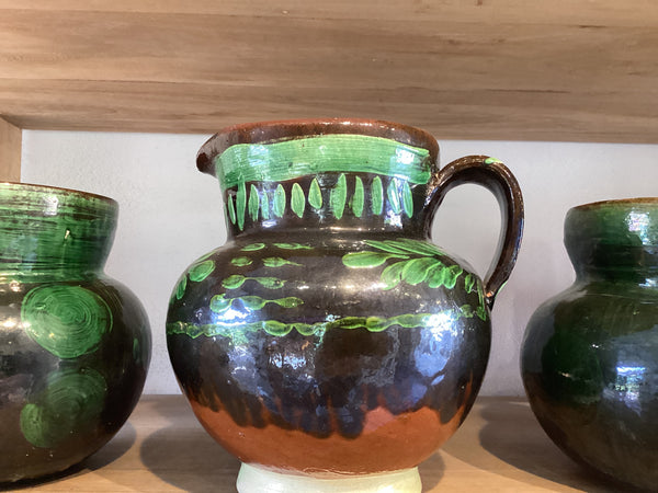 Ollas barro verde