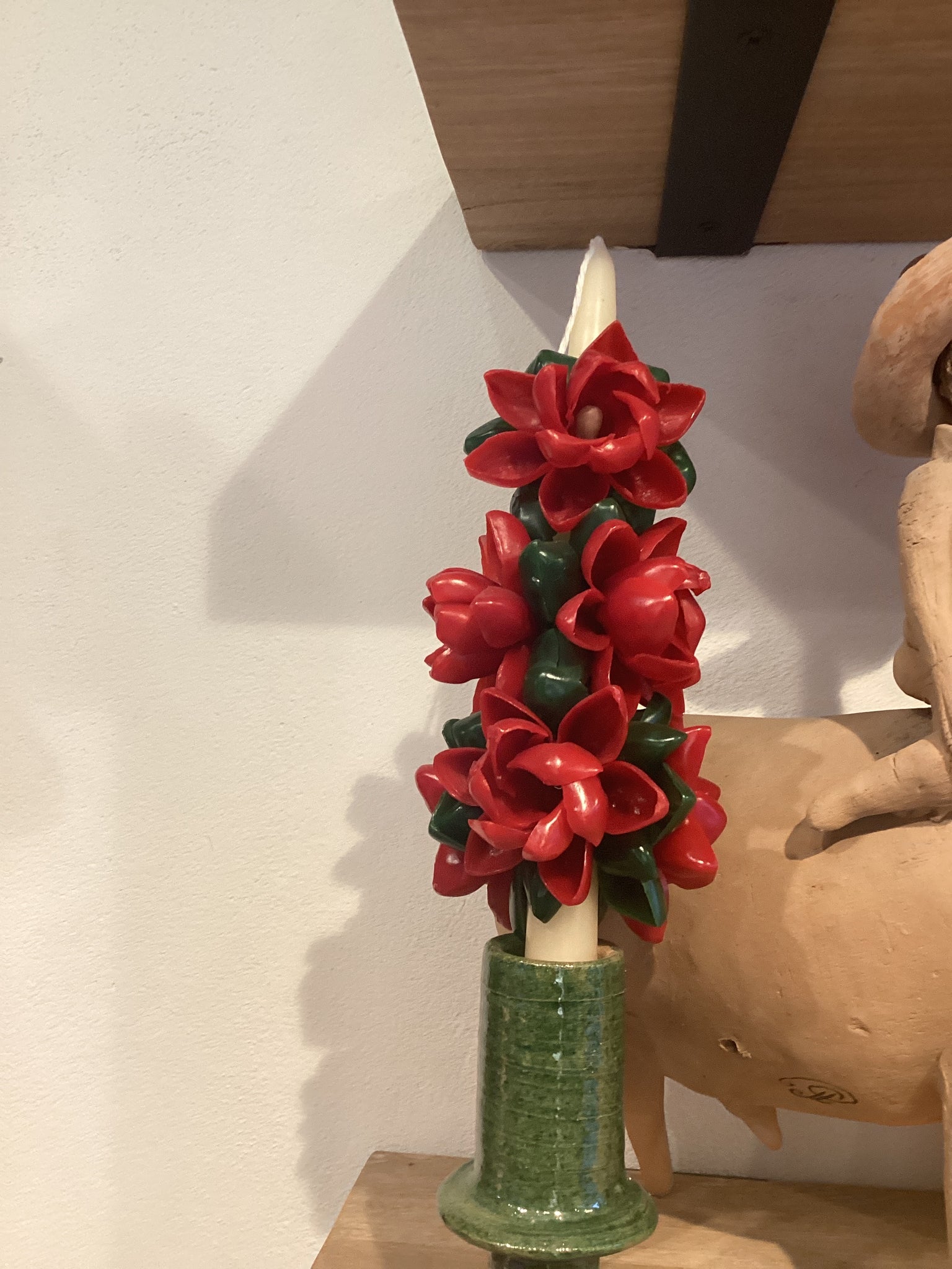 Velas navideñas