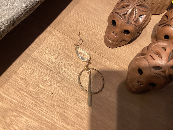 Aretes de bronce Majo