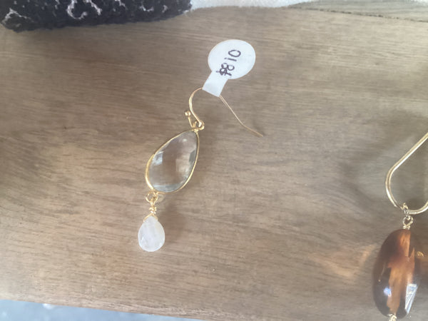 Aretes de bronce Majo