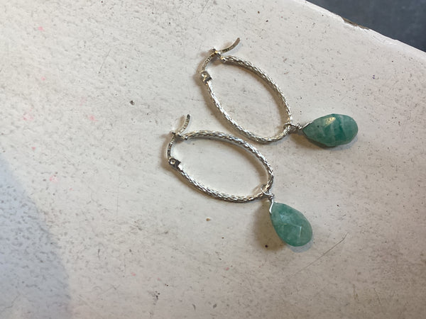 Aretes de plata Majo