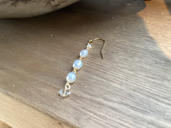 Aretes de bronce Majo