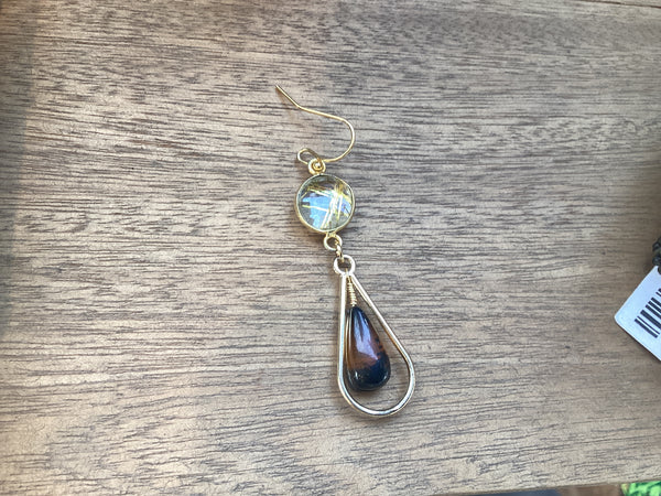 Aretes de bronce Majo