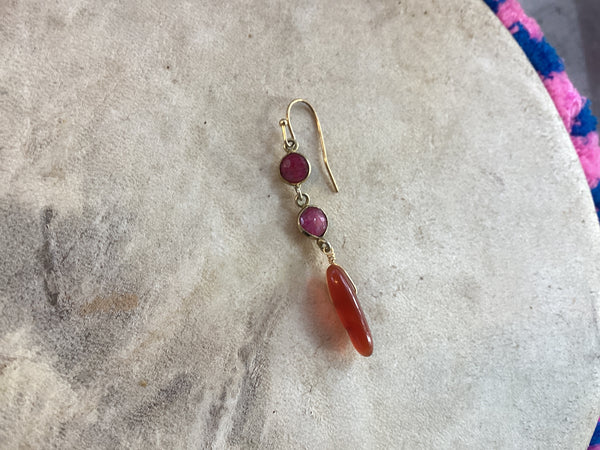 Aretes de bronce Majo