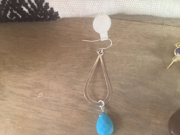 Aretes de plata Majo
