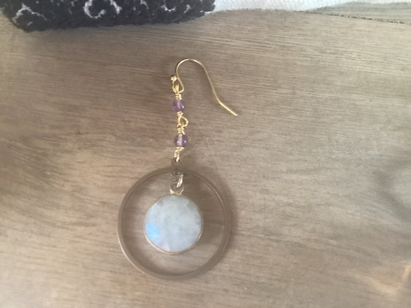 Aretes de bronce Majo