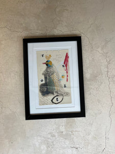Cuadro Leobardo Huerta "novia/pajaro"