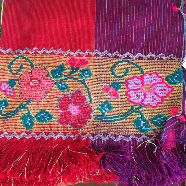 Cojines Rosas Zinacantan