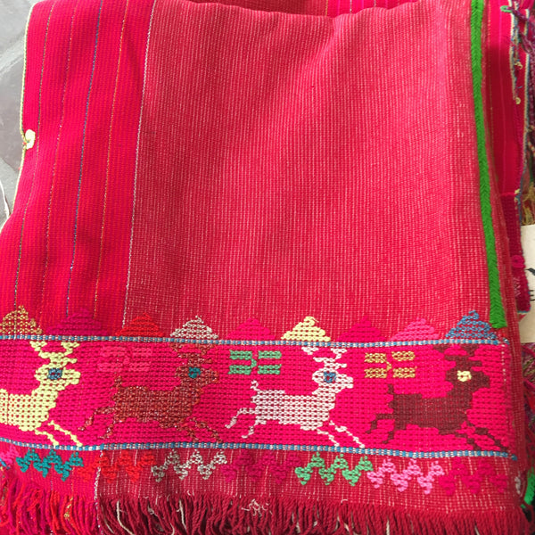 Cojines Rosas Zinacantan