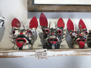 Mascaras Cuero Zitlala