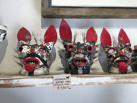 Mascaras Cuero Zitlala