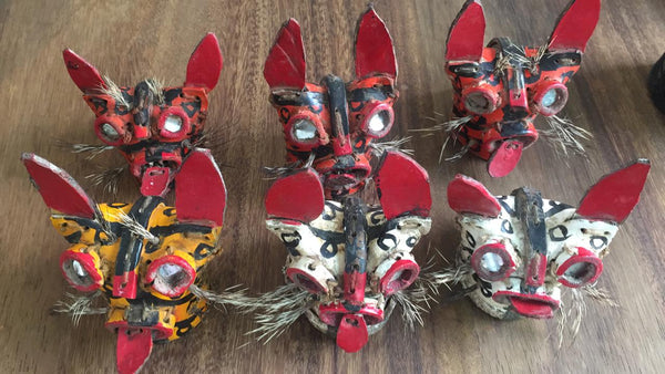 Mascaras Cuero Zitlala