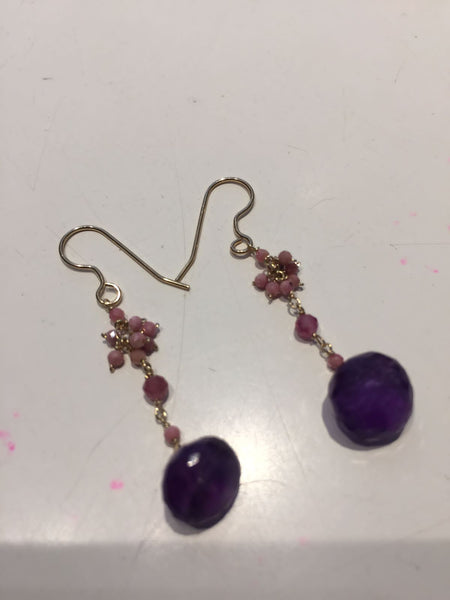 Gold fill earrings ddlc