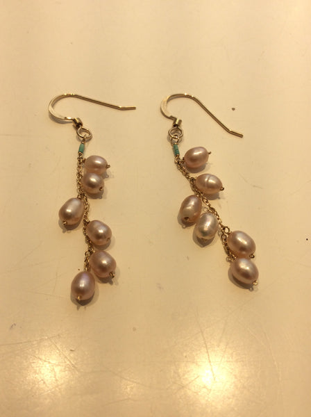 Gold fill earrings ddlc