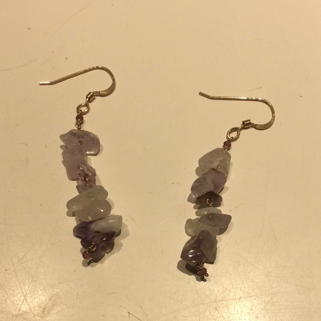 Gold fill earrings ddlc