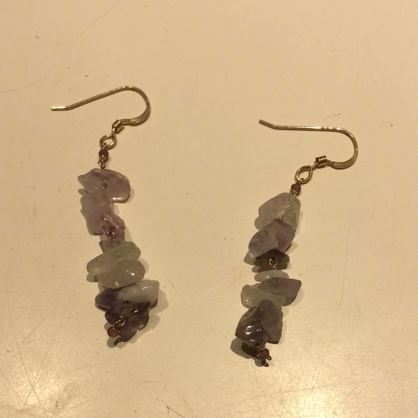 Gold fill earrings ddlc