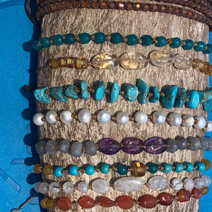 Pulsera de minerales