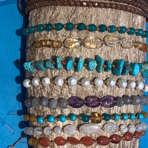 Pulsera de minerales