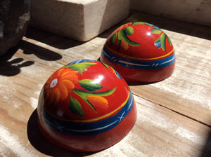 Jicaras Rojas pintadas