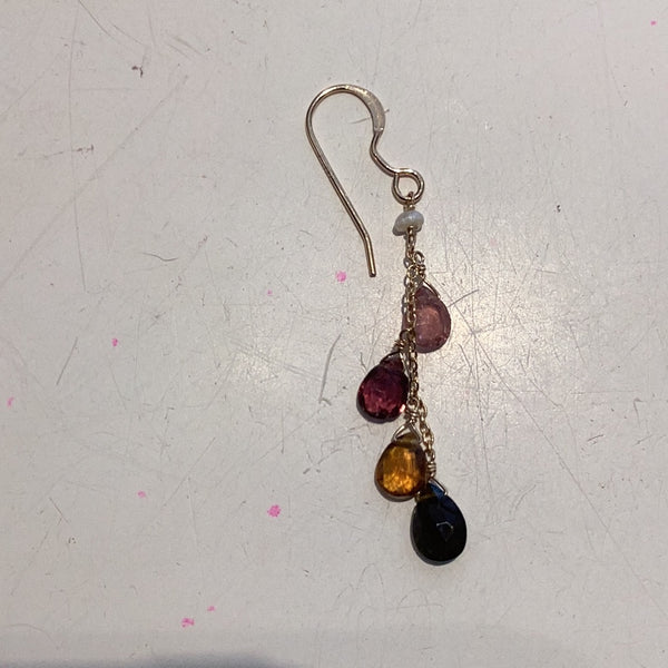 Gold fill earrings ddlc