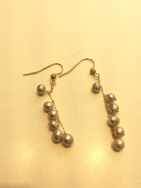 Gold fill earrings ddlc