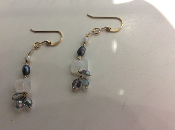 Gold fill earrings ddlc