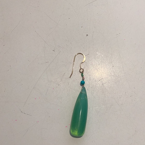 Gold fill earrings ddlc