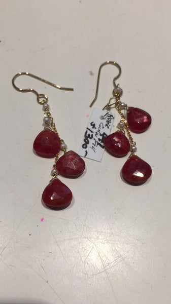 Gold fill earrings ddlc