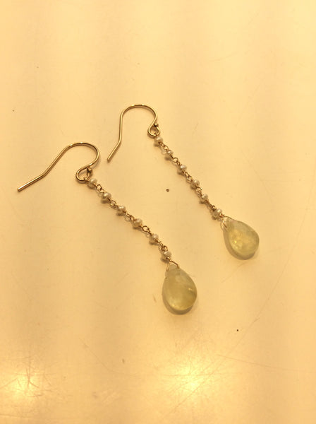 Gold fill earrings ddlc