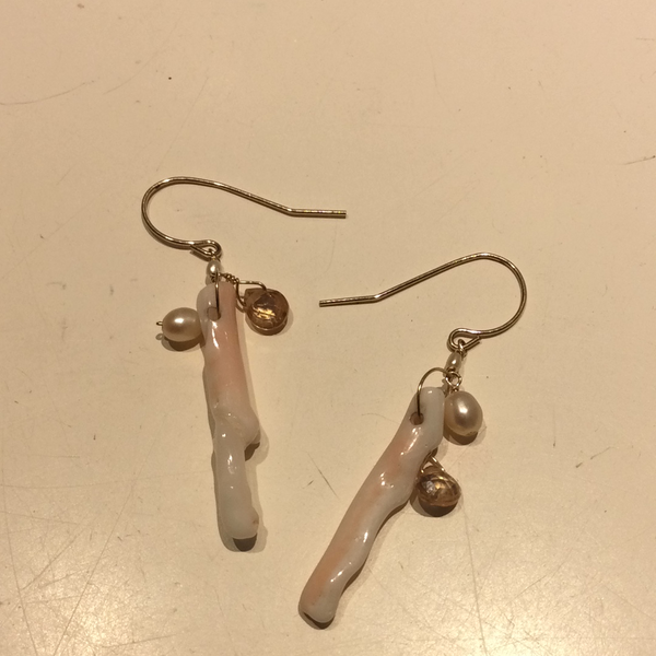 Gold fill earrings ddlc