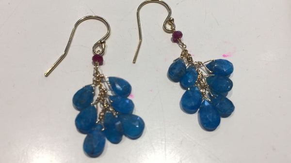 Gold fill earrings ddlc