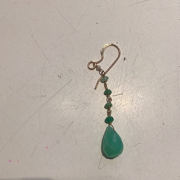Gold fill earrings ddlc