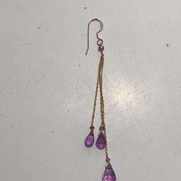 Gold fill earrings ddlc